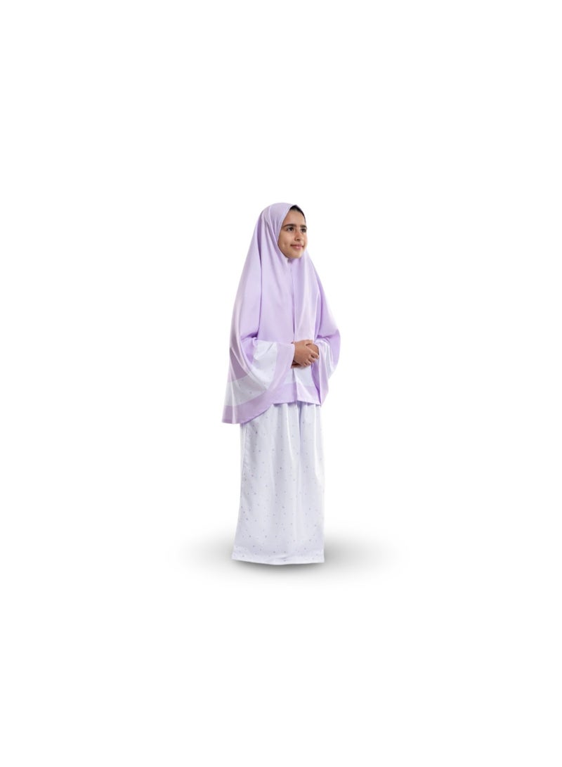 Girls Microfiber Isdal - Lilac - Image 2